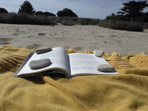 lire sur la plage