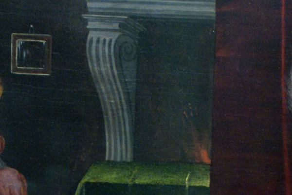 Portrait présumé de Gabrielle d'Estrées et de sa soeur (détail)