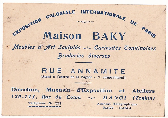 Maison baky recto